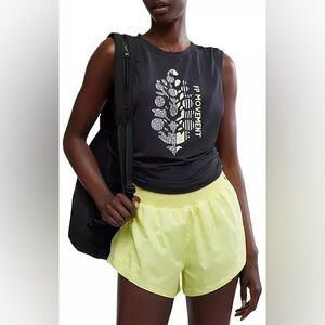 NWT FpMovement Women’s Sport Mode Tank in color Black Logo size XS